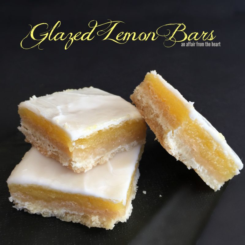 Glazed Lemon Bars