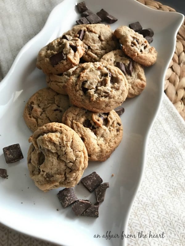 Peanut Butter Chocolate Chunk Cookies