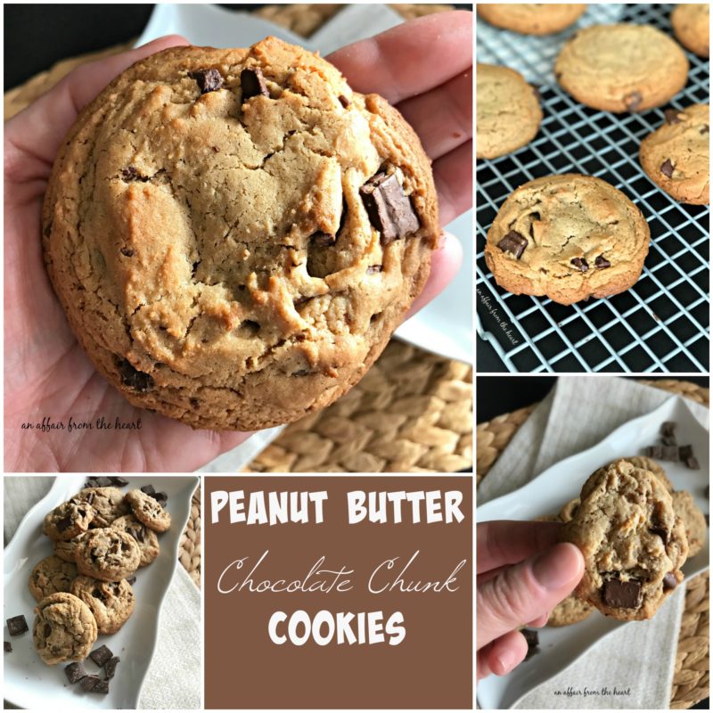 Peanut Butter Chocolate Chunk Cookies