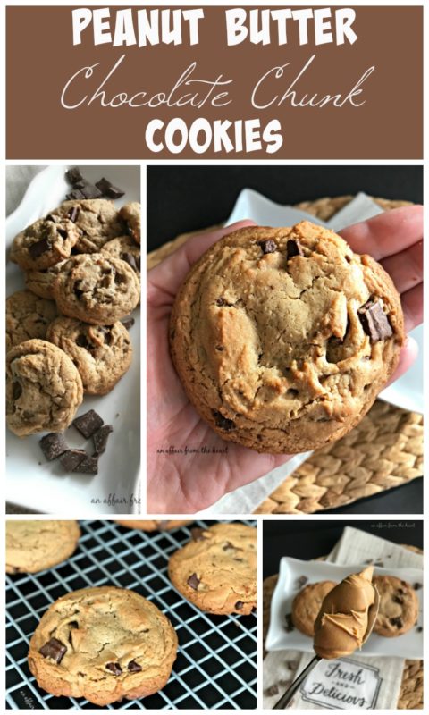 Peanut Butter Chocolate Chunk Cookies