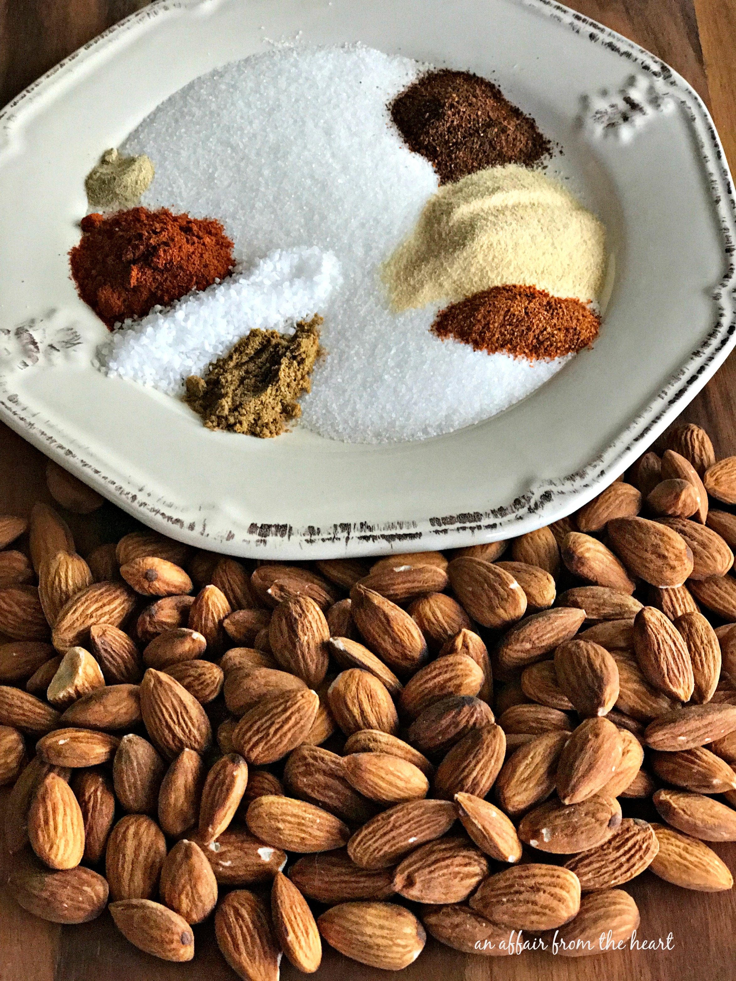 Spicy Smoked Almonds get that smokey flavor right in your oven!