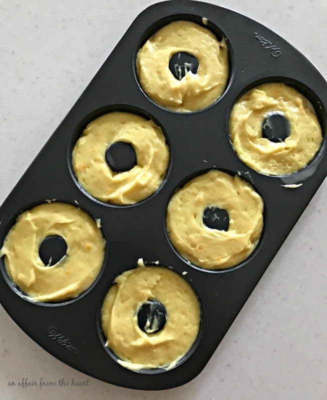 Baked Glazed Lemon Donuts