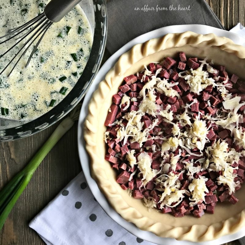 Reuben Quiche