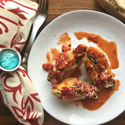 Spinach & Artichoke Stuffed Shells