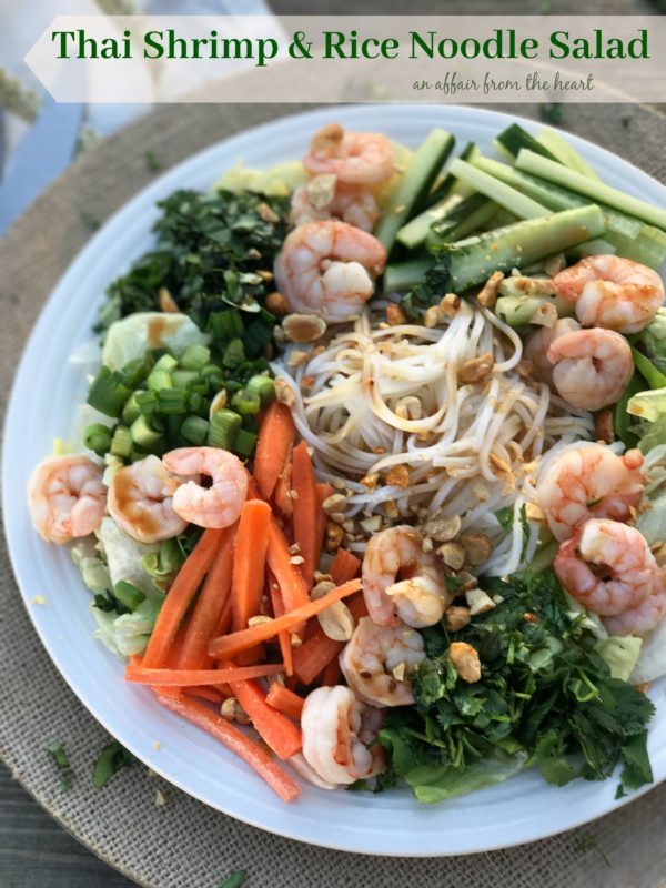 Thai Shrimp & Rice Noodle Salad 