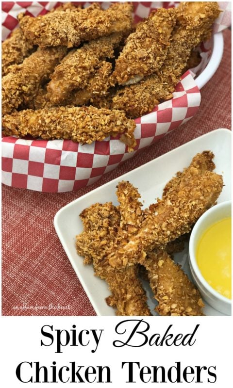 Spicy Baked Chicken Tenders