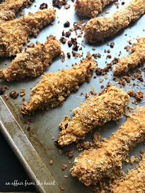 Spicy Baked Chicken Tenders