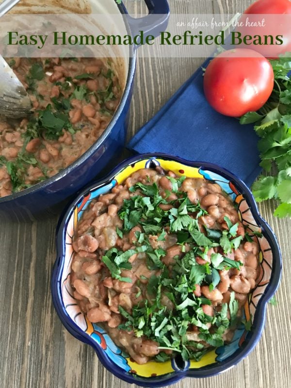 Easy Homemade Refried Beans