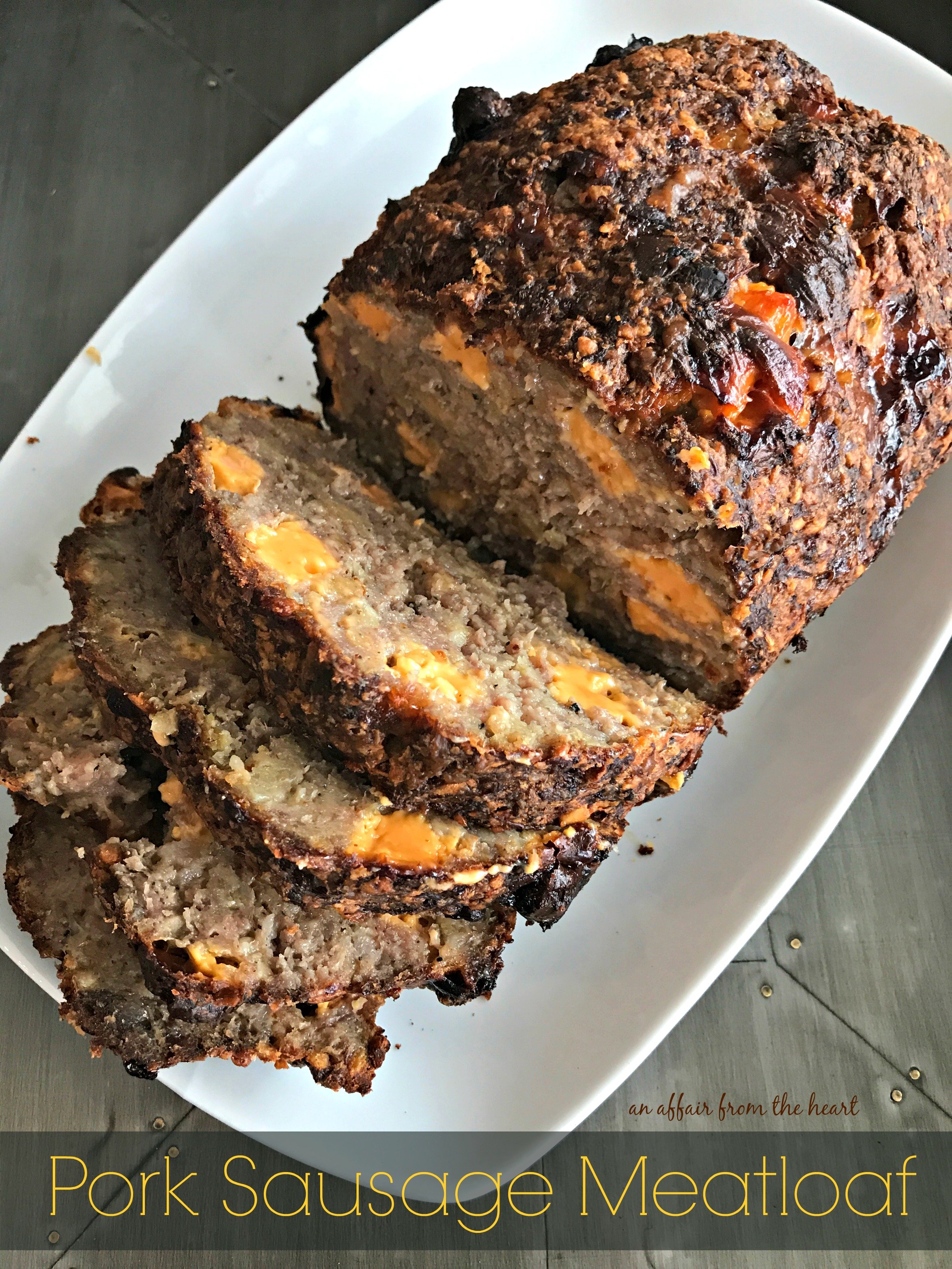 Mom's Pork Sausage Meatloaf