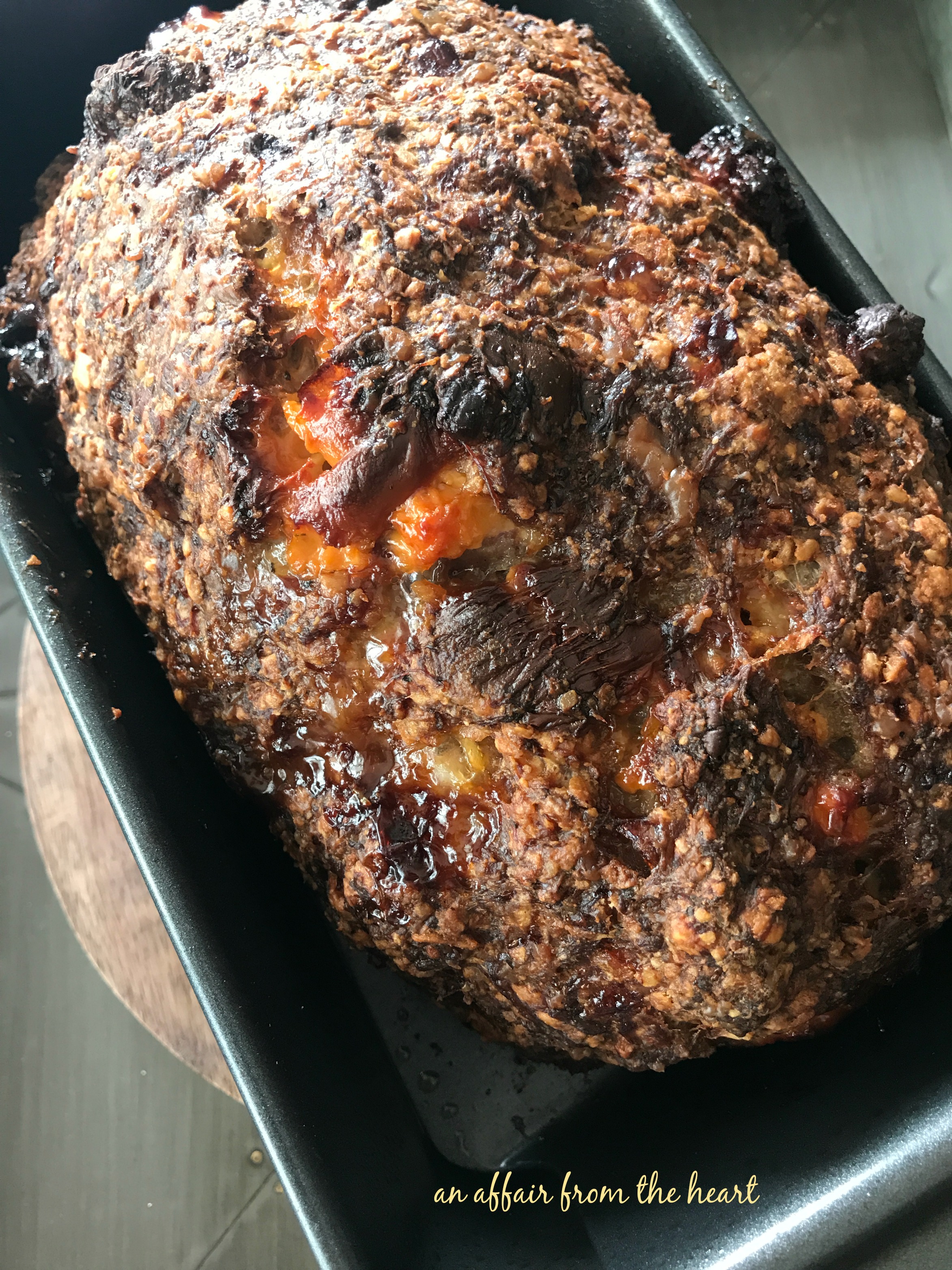 Mom's Pork Sausage Meatloaf