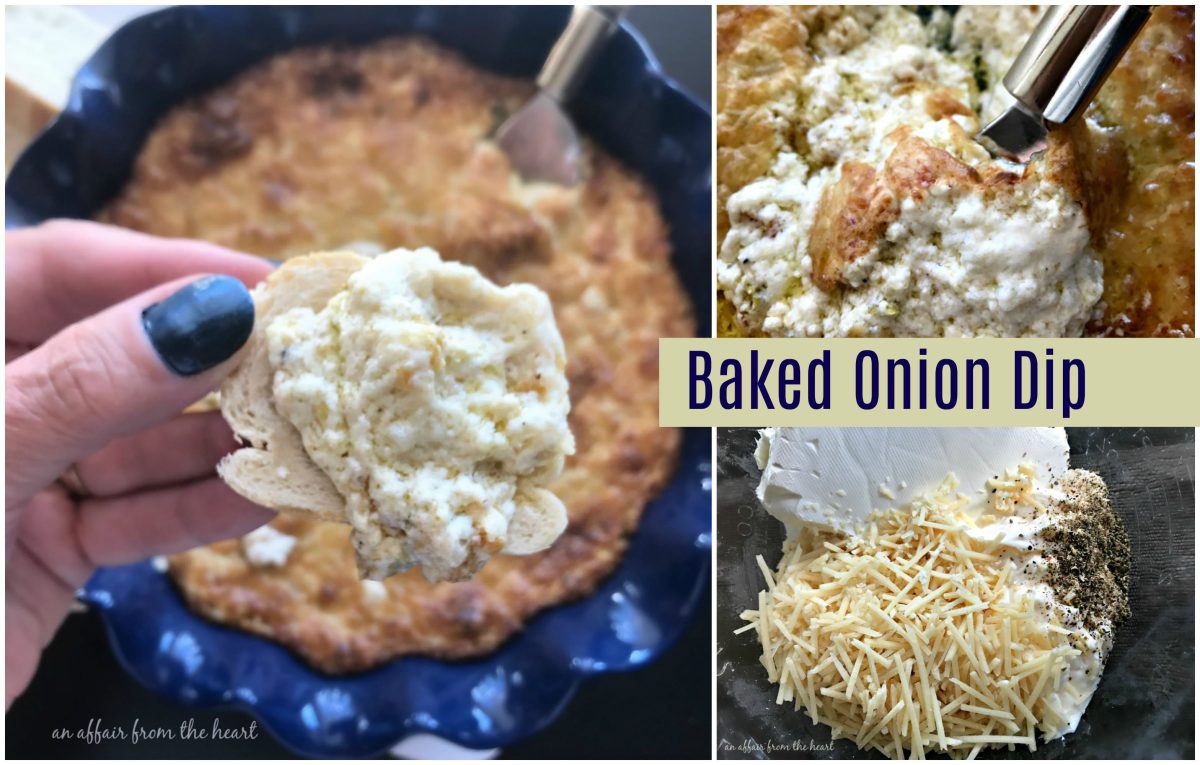 Baked Onion Dip (Vidalia Onion Dip Recipe)