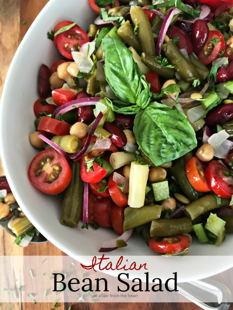 Italian Bean Salad An Affair from the Heart