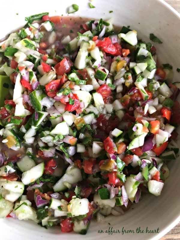 Cucumber Salsa