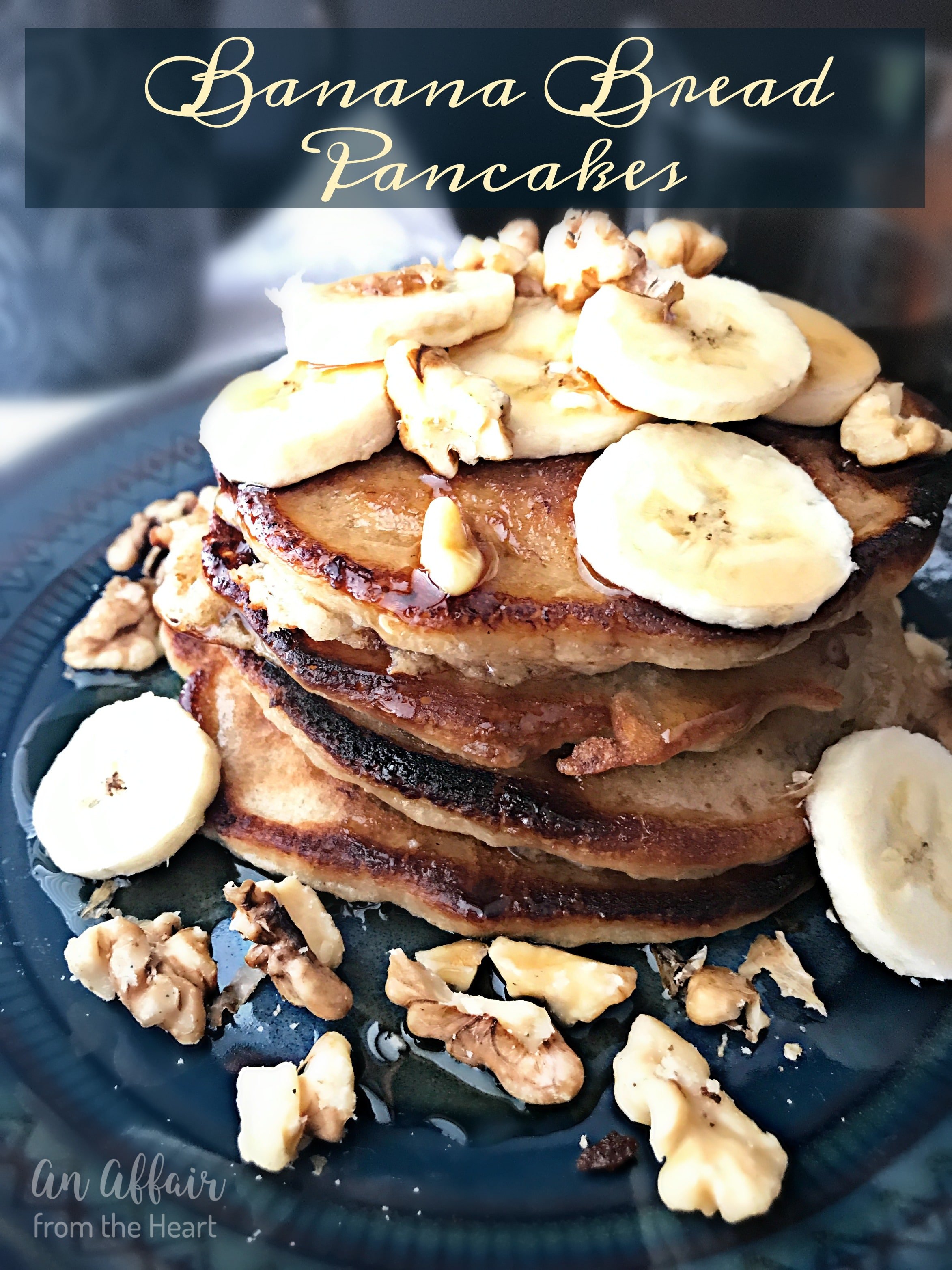 Banana Bread Pancakes The Best Banana Pancakes