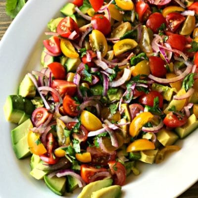 Deconstructed Guacamole Salad