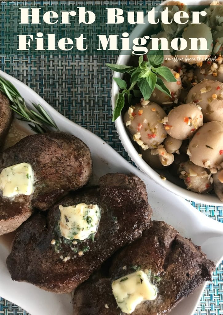 Herb Butter Filet Mignon