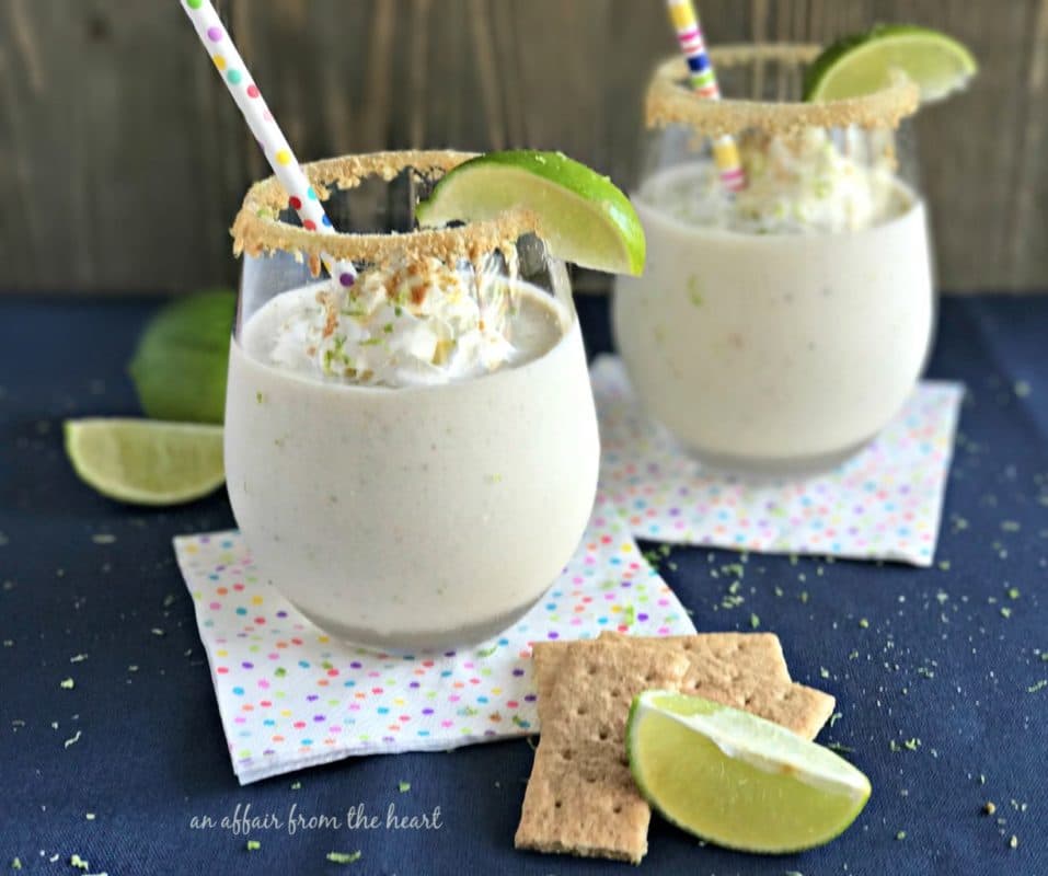 Key Lime Protein Shake for Breakfast