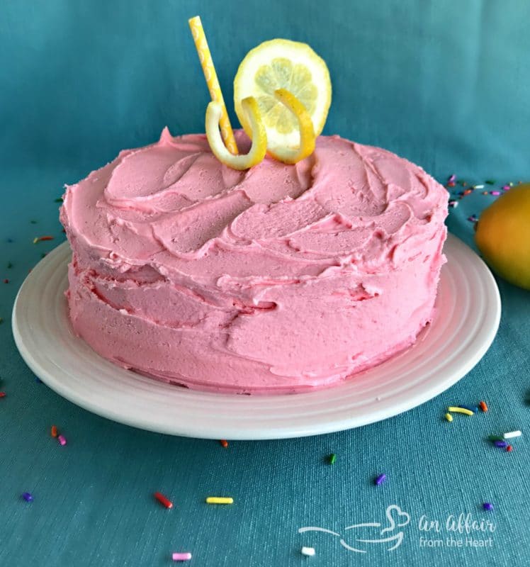 Pink Lemonade Cake