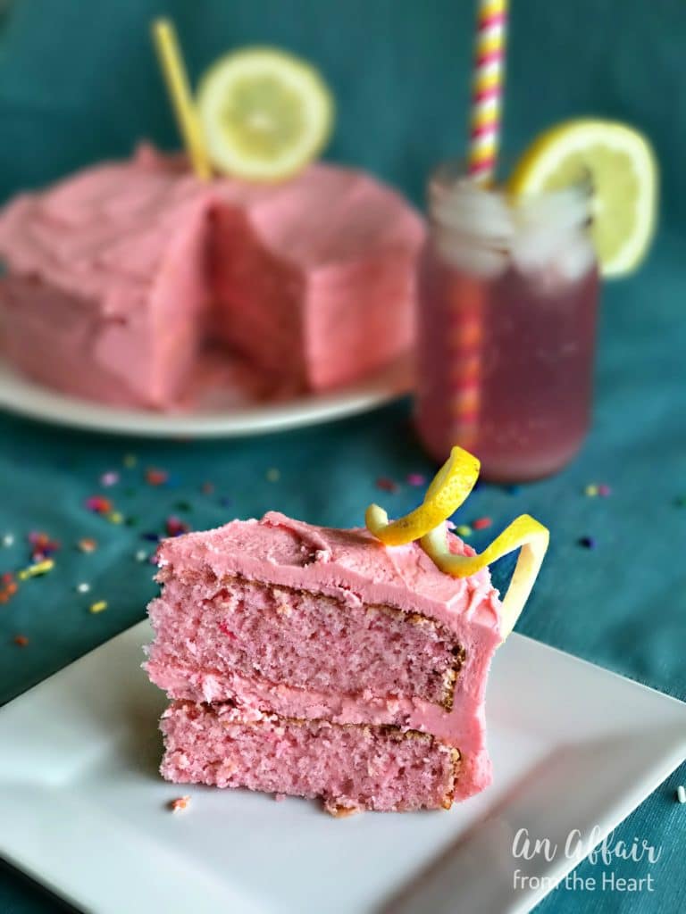 Pink Lemonade Cake