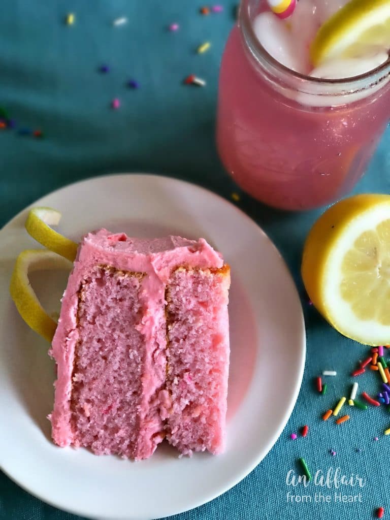 Pink Lemonade Cake