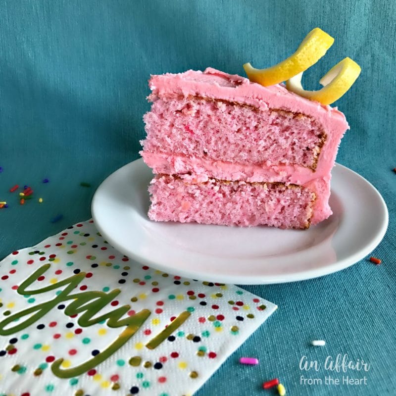 Pink Lemonade Cake