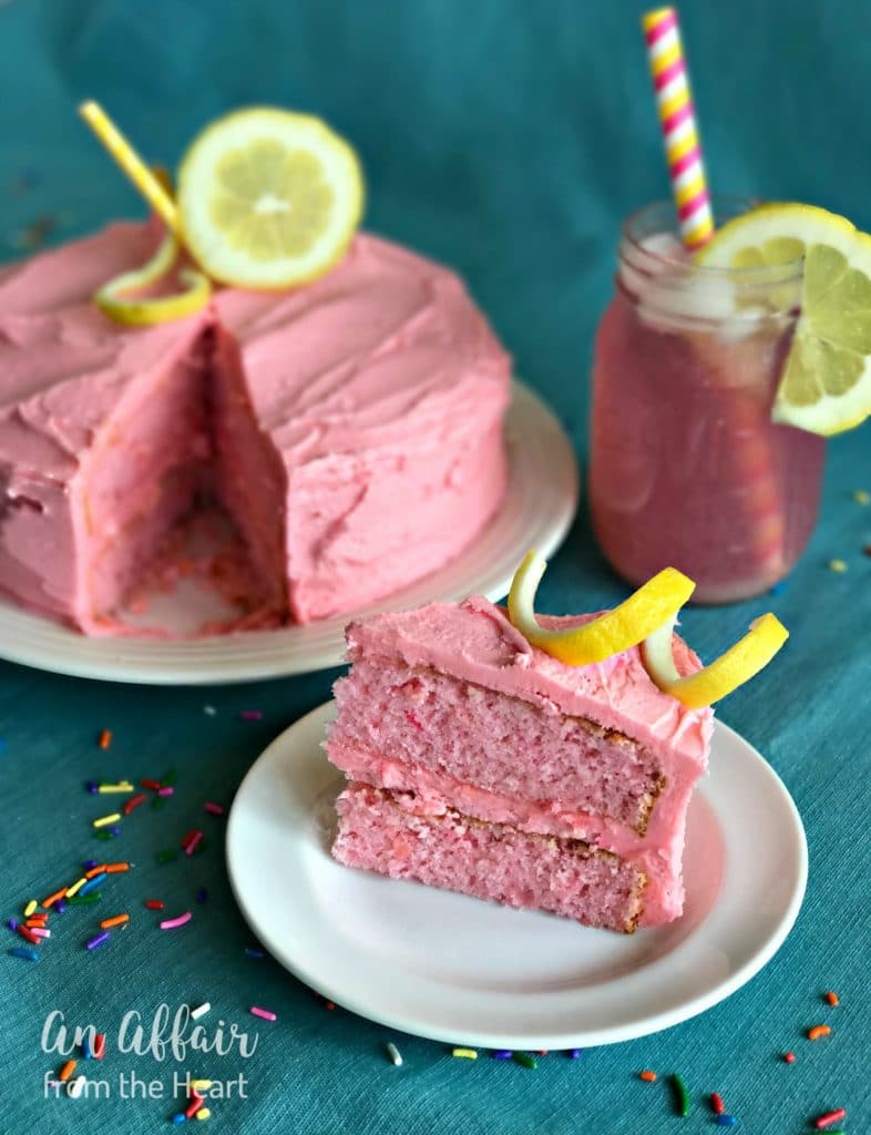 Pink Lemonade Cake