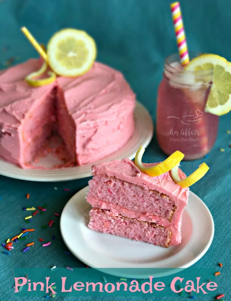 Pink Lemonade Cake