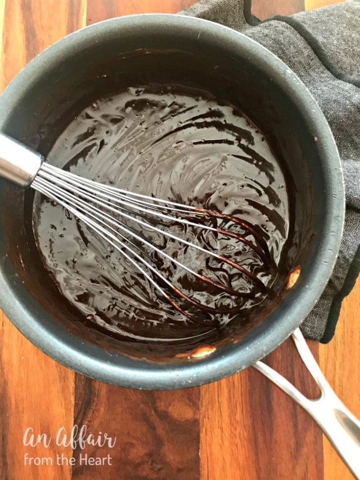 Chocolate Ganache in a pot