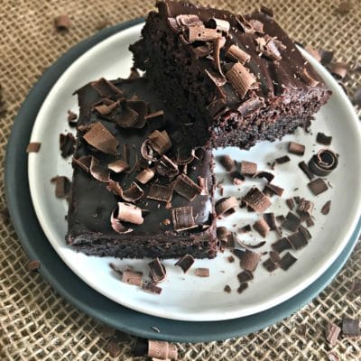 Chocolate Ganache Brownies