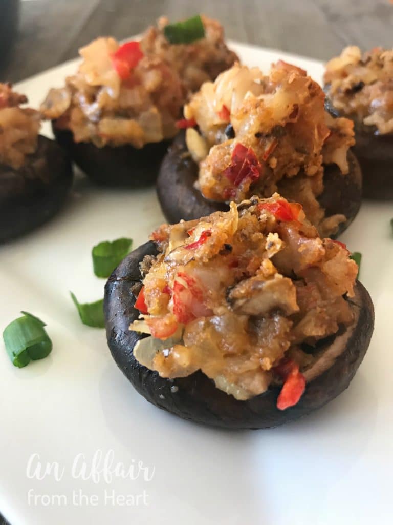 Crab Stuffed Mushrooms