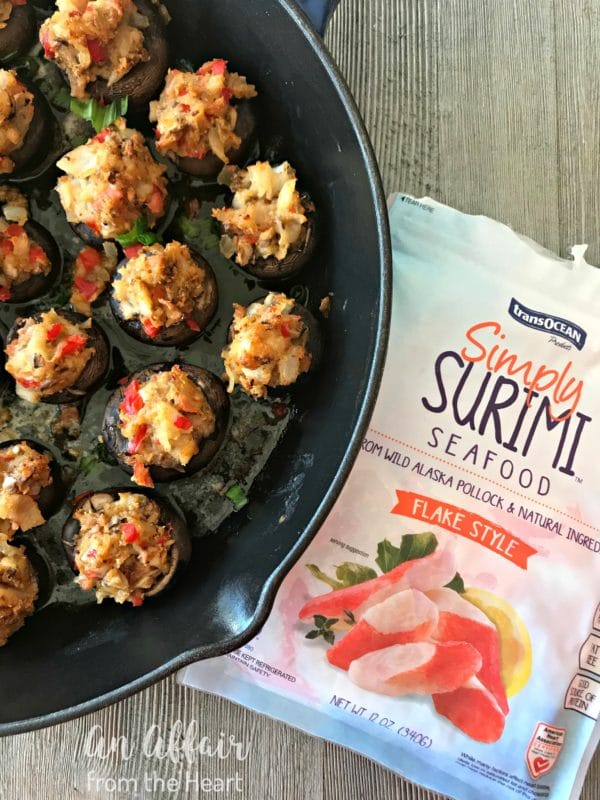 Crab Stuffed Mushrooms