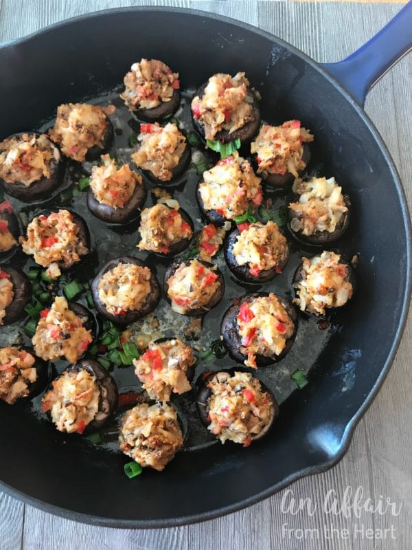 Crab Stuffed Mushrooms