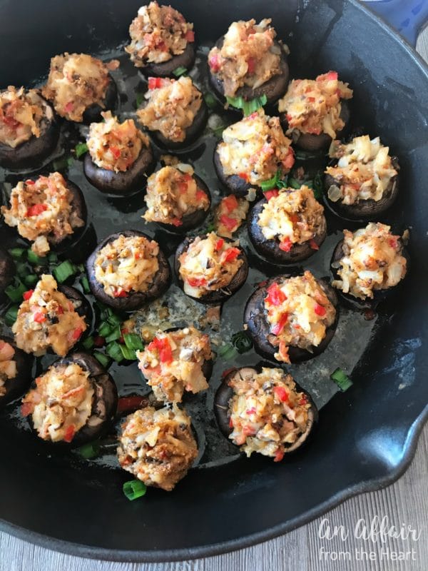 Crab Stuffed Mushrooms