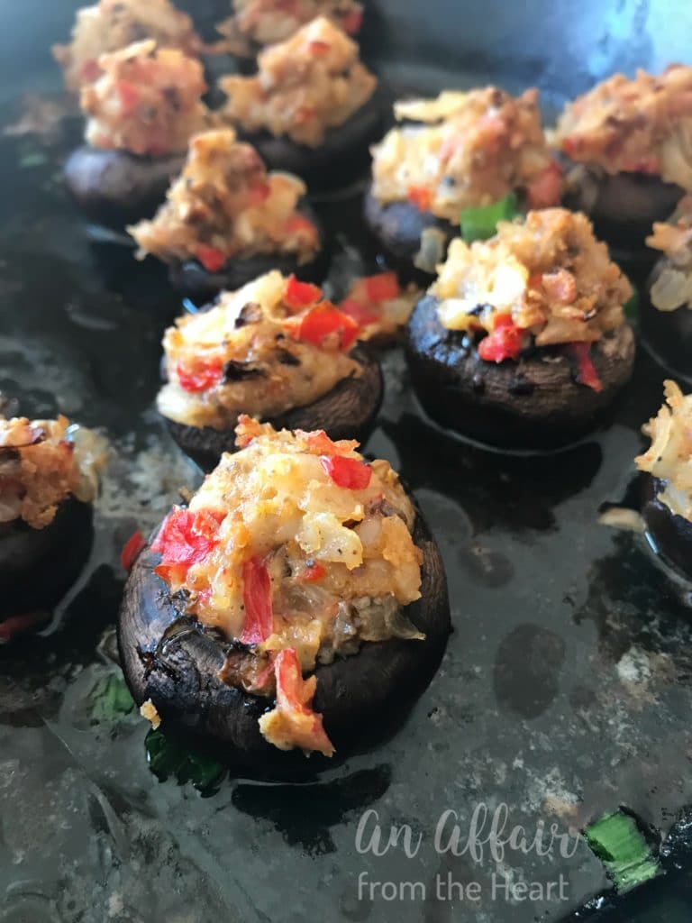 Award Winning Crab Stuffed Mushrooms : Crab Stuffed Mushrooms