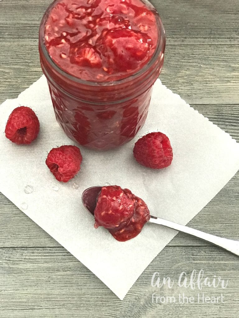 Homemade Raspberry Sauce