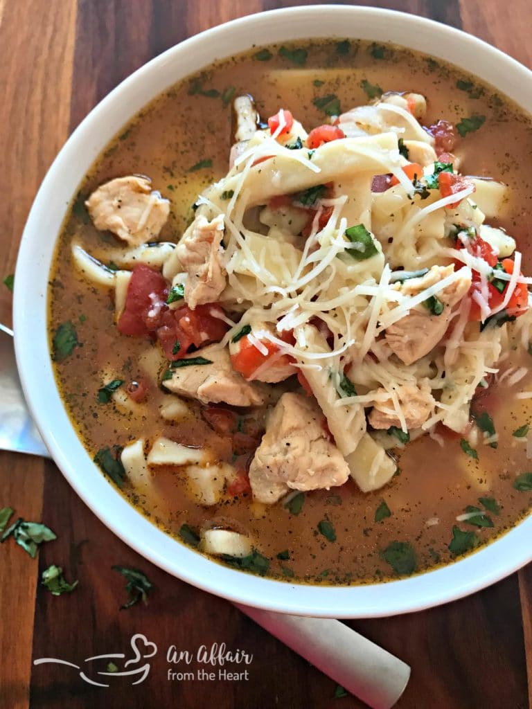 Italian Chicken Noodle Soup