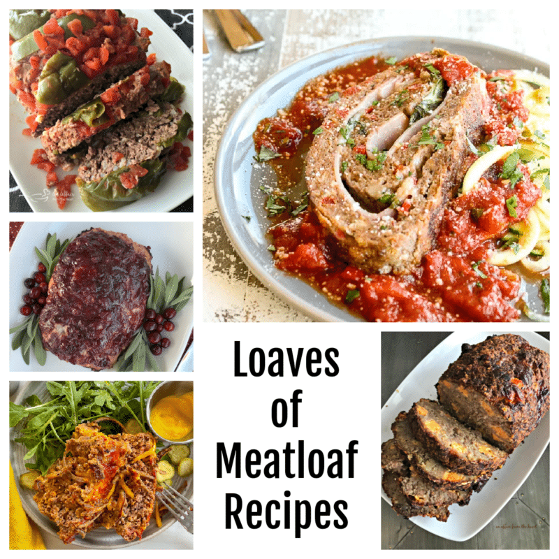Collage of meatloaf photos