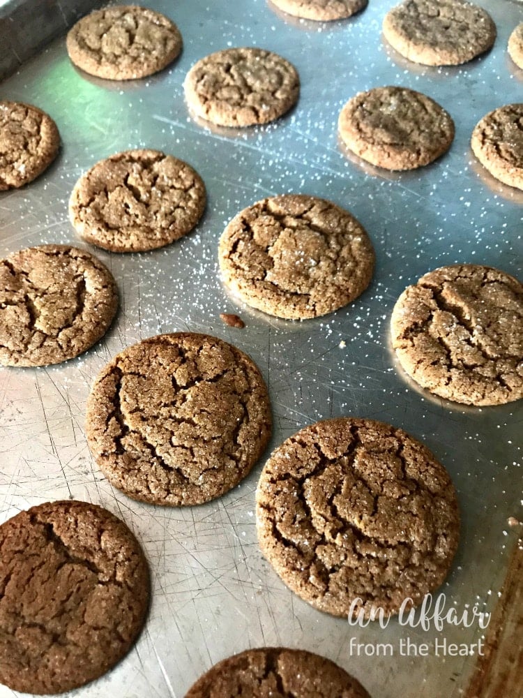 Spice Cookies with Pumpkin Dip 