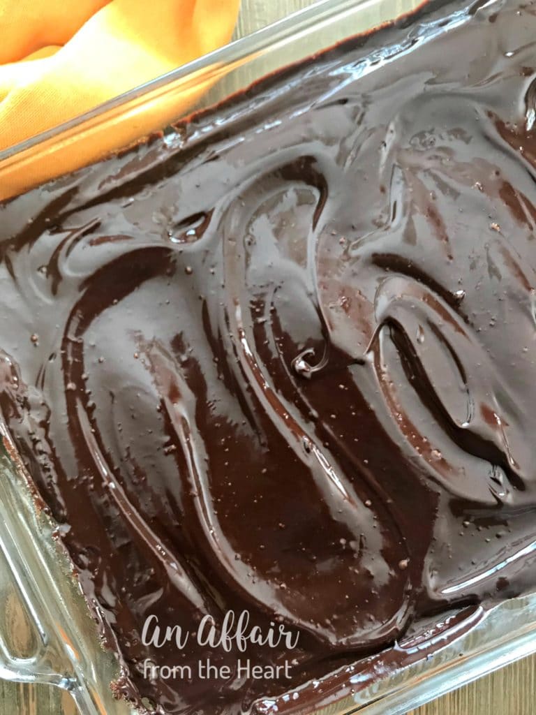  čokoládové Ganache Brownies