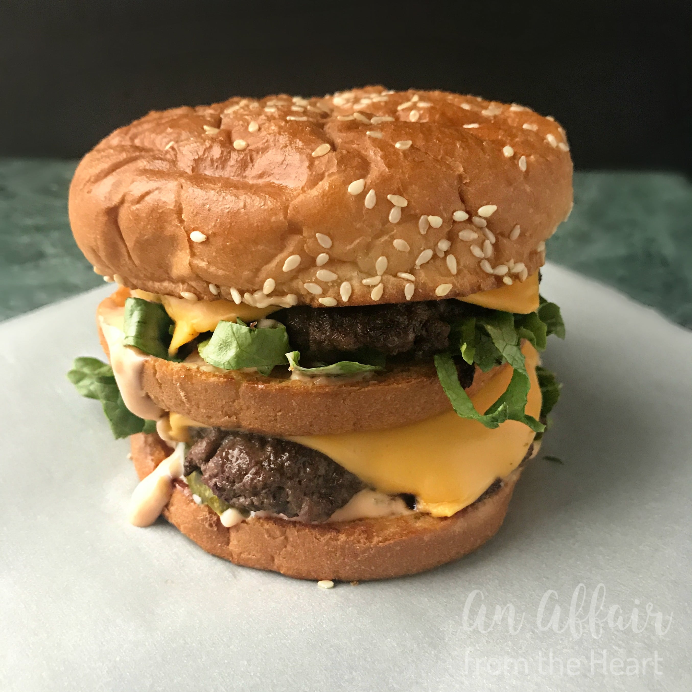 CopyCat McDonald's Big Mac - made with fresh ingredients at home!