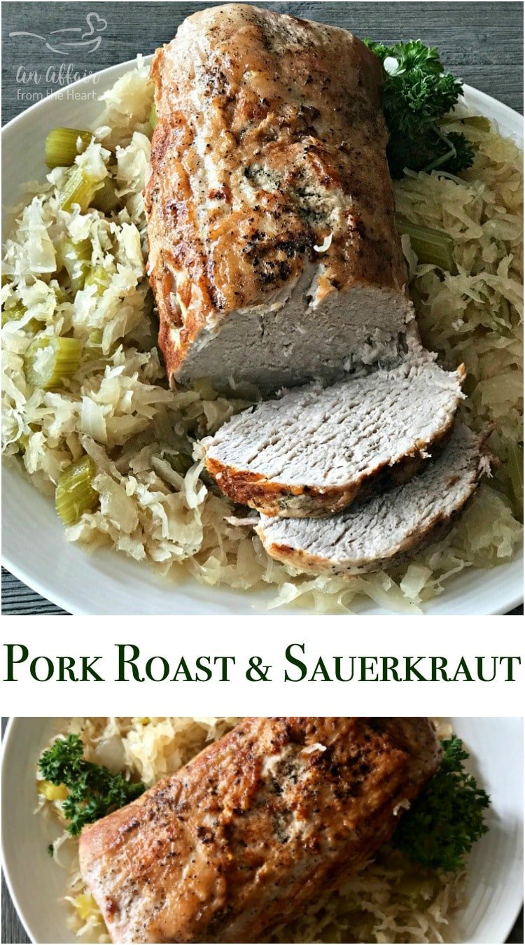 Pork Roast & Sauerkraut Recipe Baked in the Oven, Perfect Every Time