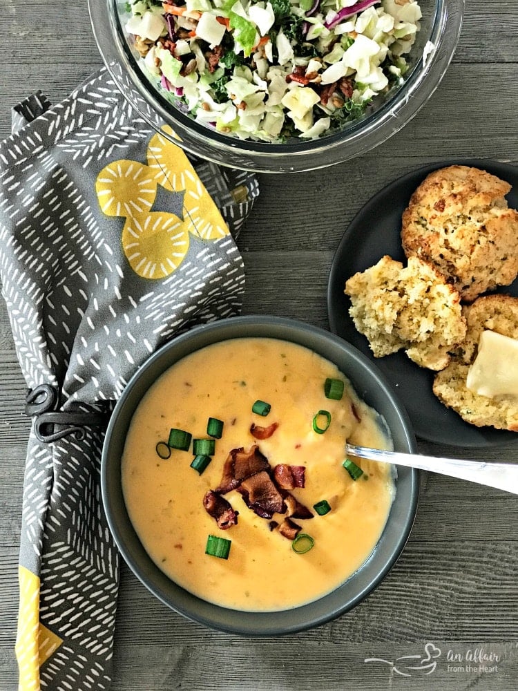 Cheesy Cornbread Drop Biscuits