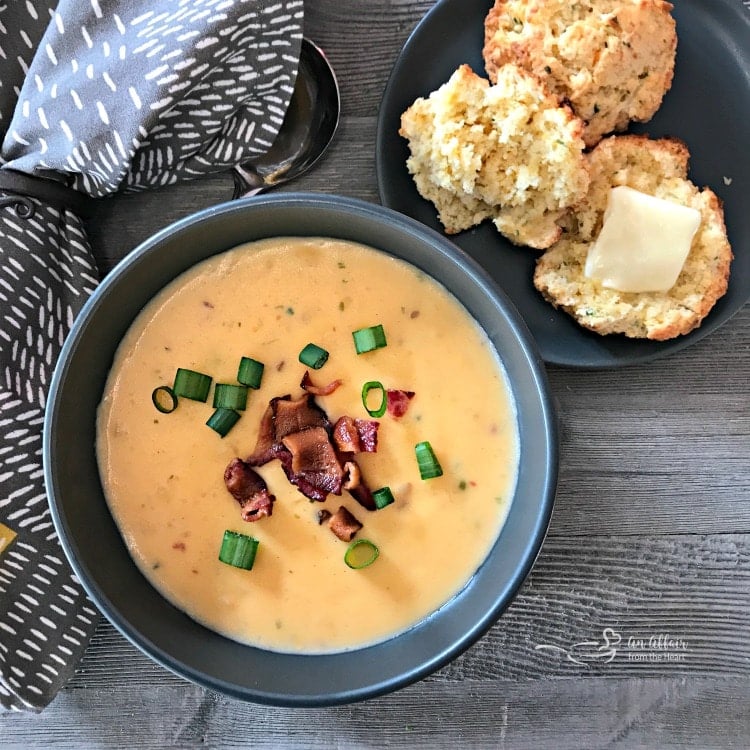 Cheesy Cornbread Drop Biscuits