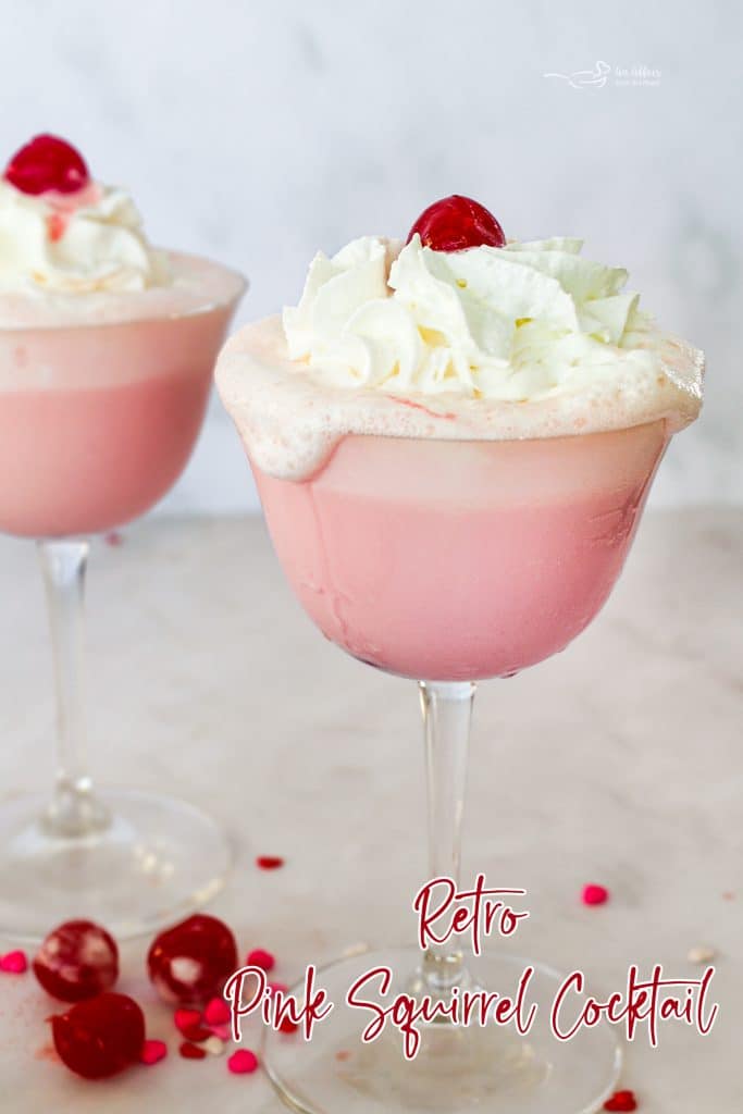Elegant Pink Squirrel Ice Cream Drink Gallery