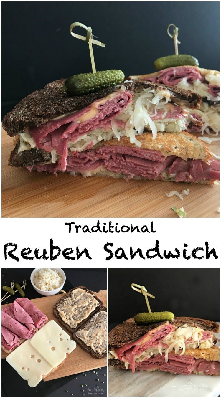 Traditional Reuben Sandwich - The BEST Reuben Sandwich.