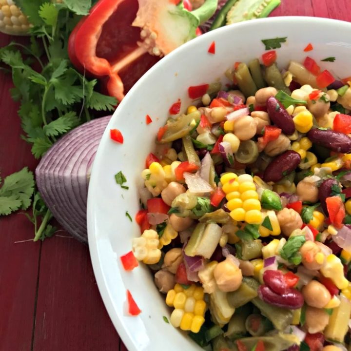 Mexican Four Bean Salad - An Affair from the Heart