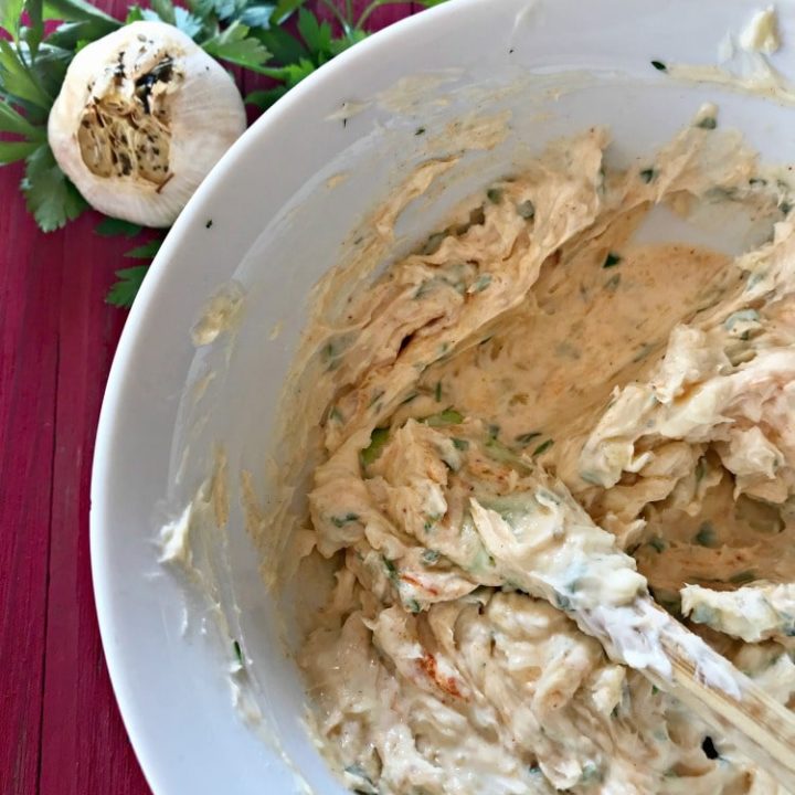 Roasted Garlic Butter-image