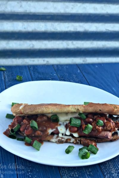 Spicy Grilled Cheese Chili Dogs