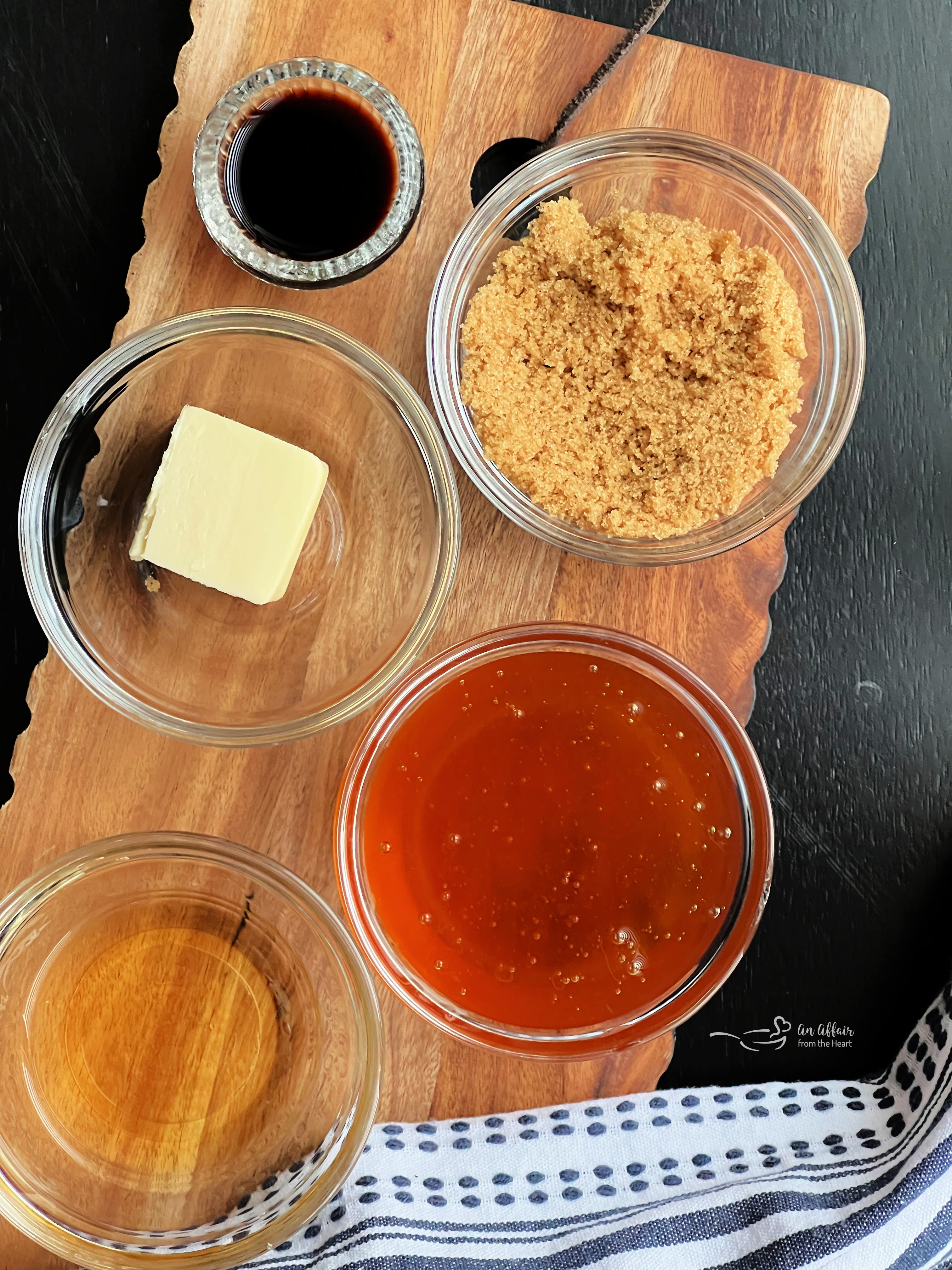 Honey Bourbon Sauce - An Affair from the Heart