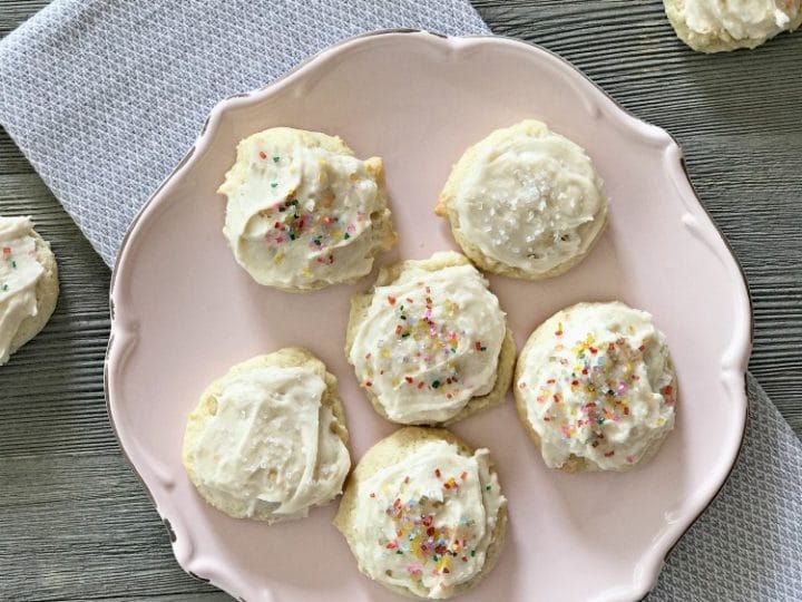 Sour Cream Cookies With Buttercream Frosting - Rich And Delish